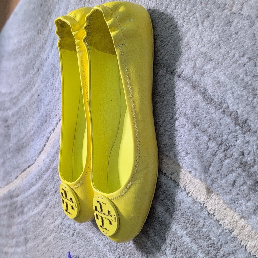 Tory Burch Leather Flats - Picture 2 of 7